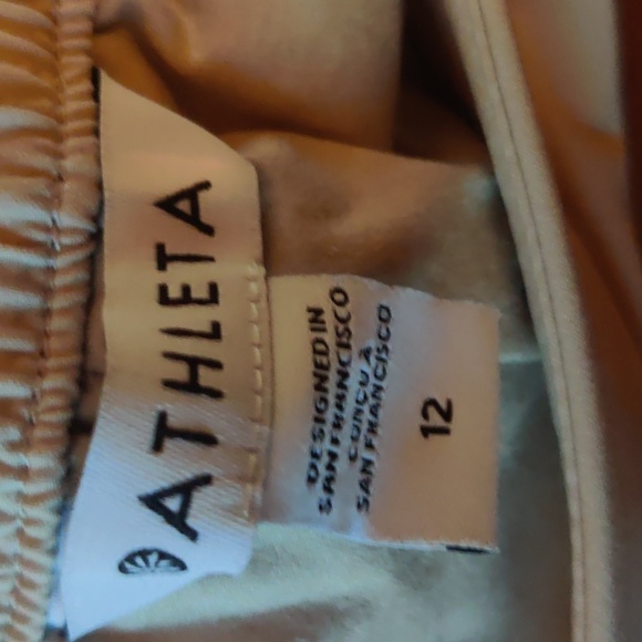 Athleta Chelsea Cargo Lined Pants NW T Size 12 - Picture 5 of 10